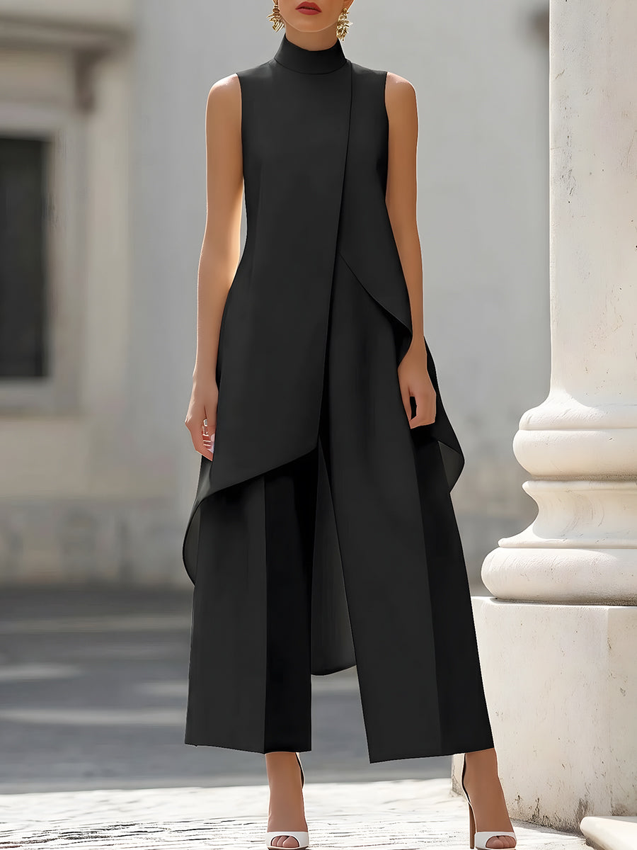 BEAUMONT NICE | ENSEMBLE ASYMÉTRIQUE EN DEUX PIÈCES POUR FEMMES