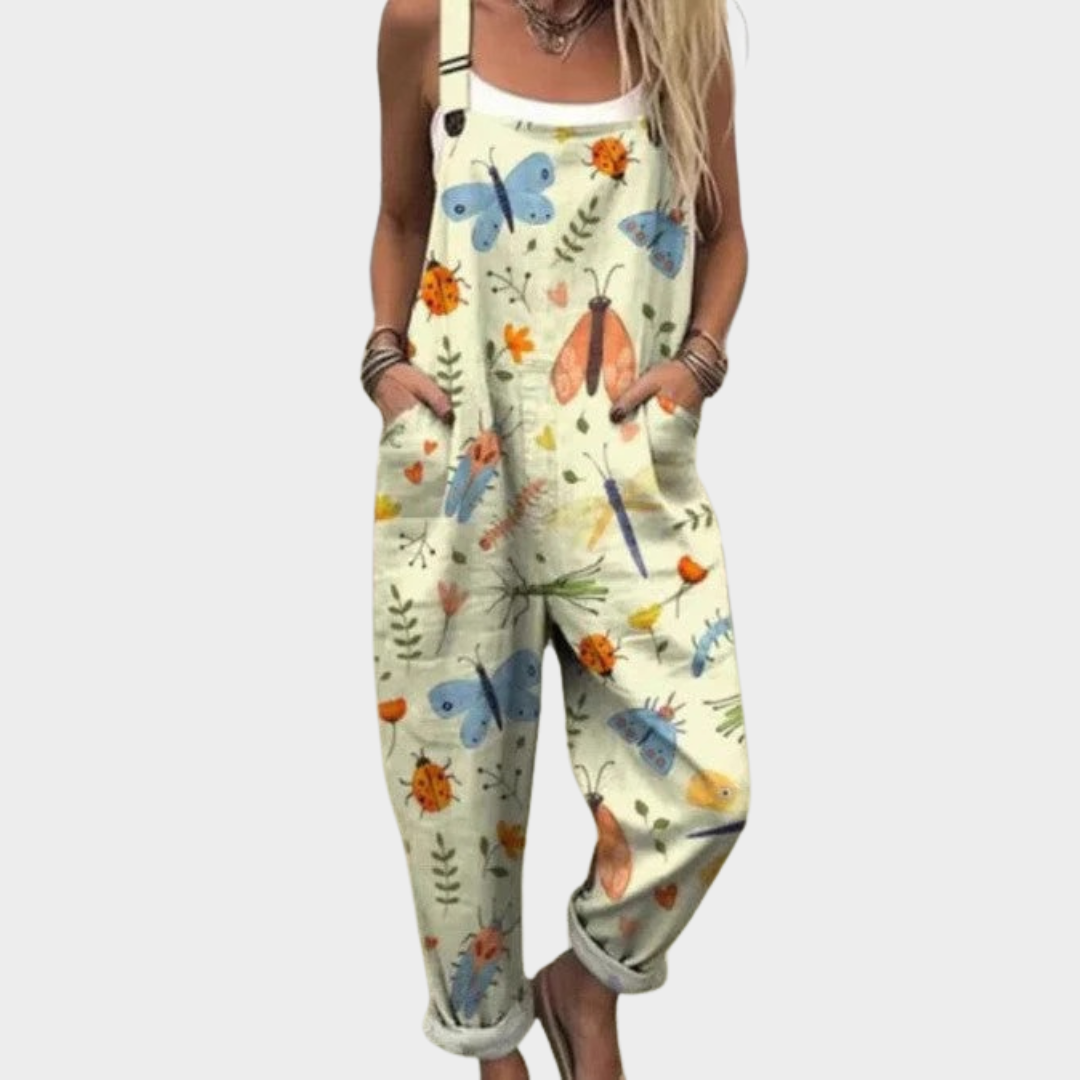 BEAUMONT NICE | SALOPETTE MOTIFS NATURELS POUR FEMMES