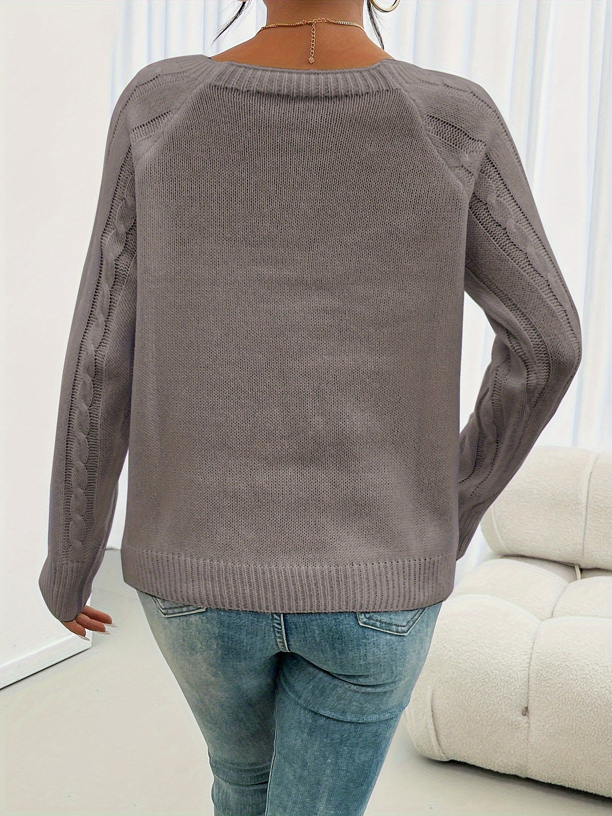 BEAUMONT NICE | PULL TEXTURÉ À BOUTONS POUR FEMME