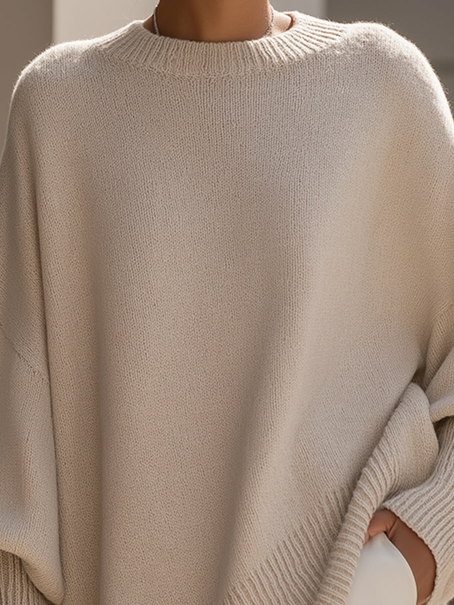 BEAUMONT NICE | PULL OVERSIZE FLUIDE POUR FEMMES