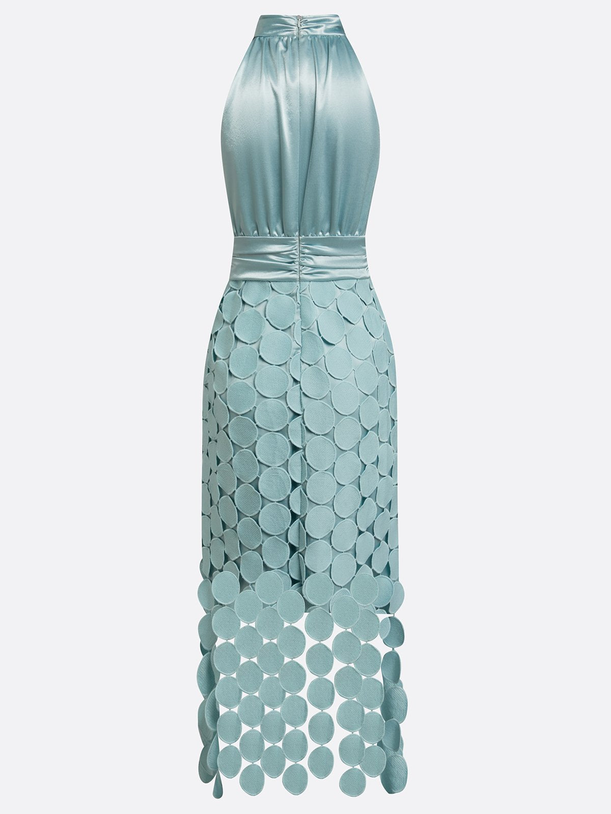BEAUMONT NICE | ROBE MIDI CHIC À COL HALTER POUR FEMMES
