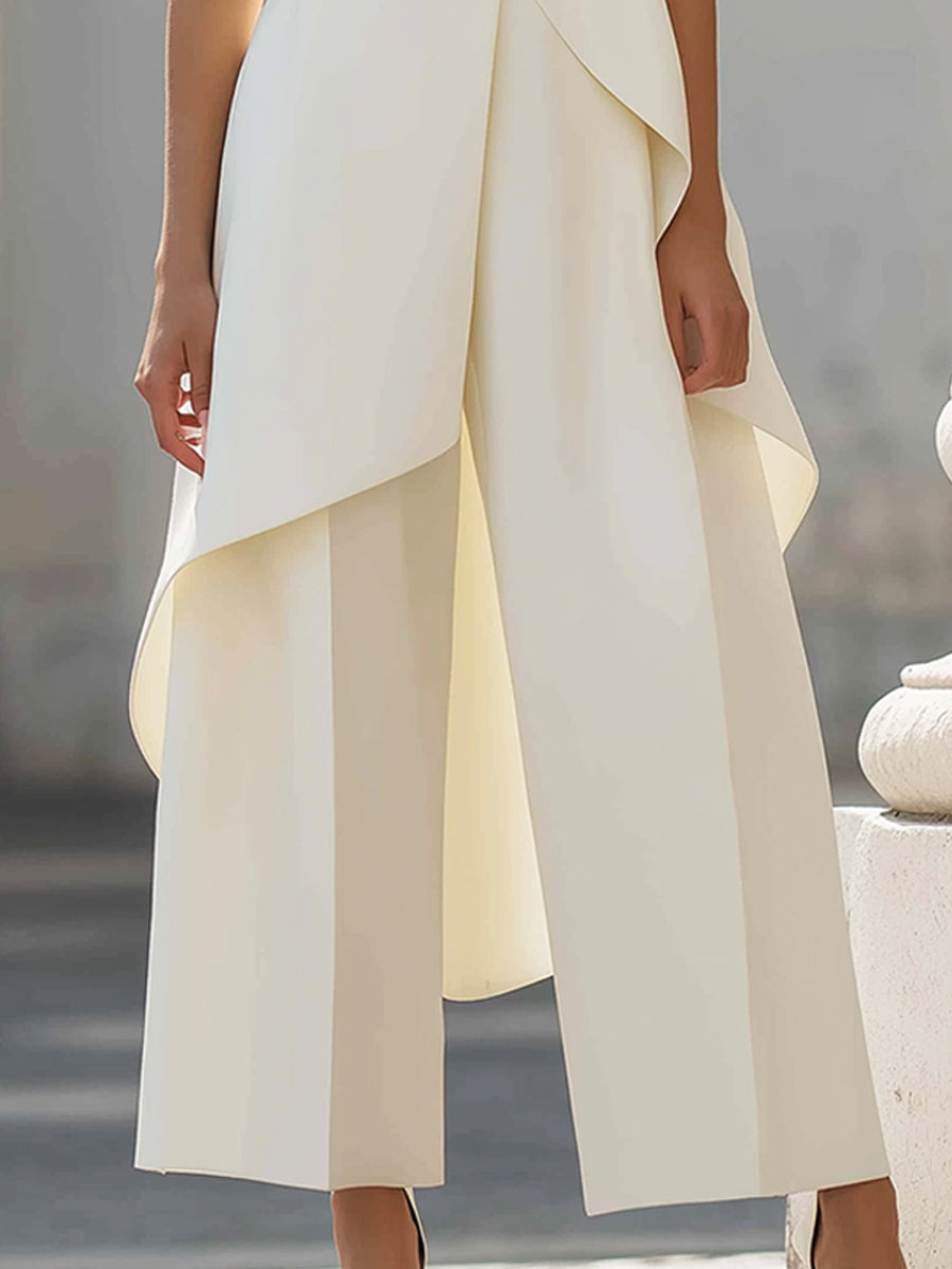 BEAUMONT NICE | ENSEMBLE ASYMÉTRIQUE EN DEUX PIÈCES POUR FEMMES