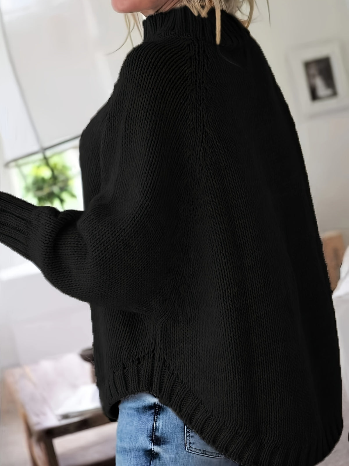 BEAUMONT NICE | ANCIEN SWEAT À COL MONTANT POUR FEMMES