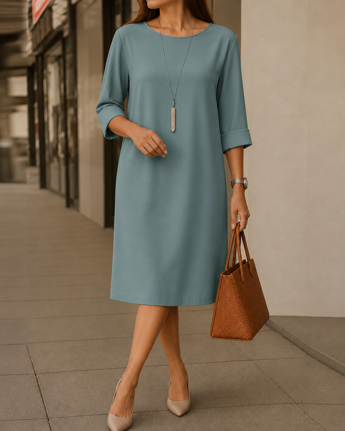 BEAUMONT NICE | ROBE MIDI AÉRÉE POUR FEMMES