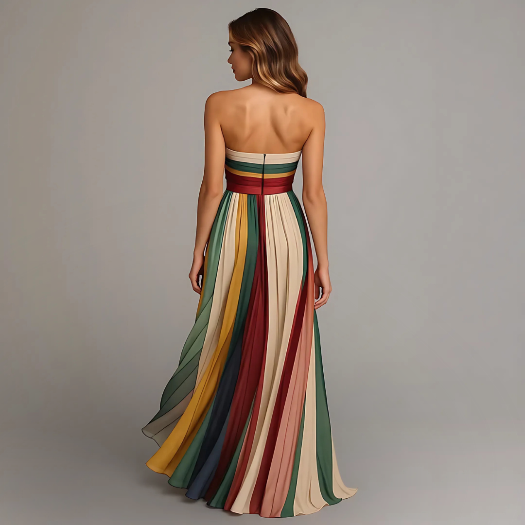 BEAUMONT NICE | ROBE MAXI SANS BRETELLES POUR FEMMES