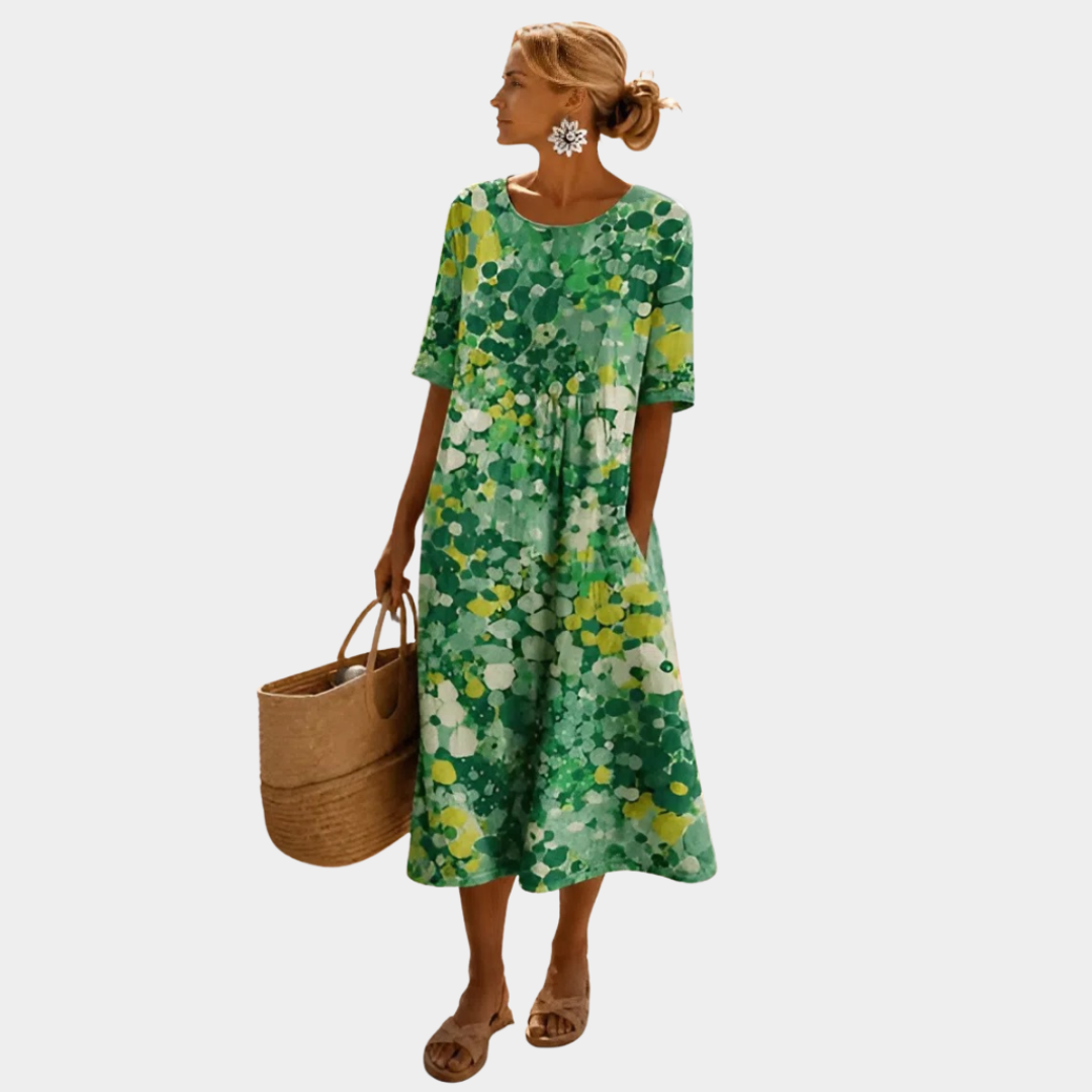 BEAUMONT NICE | ROBE FLORALE CHIC POUR FEMMES