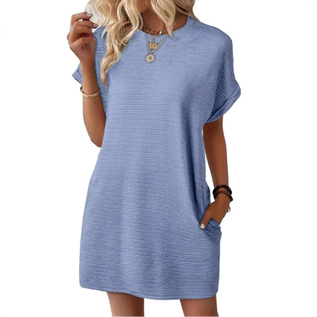 BEAUMONT NICE | ROBE À COL ROND POUR FEMMES