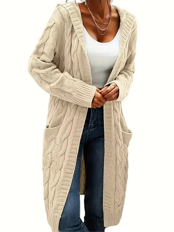 BEAUMONT NICE | GIELT EN TRICOTÉ SANS COL POUR FEMMES