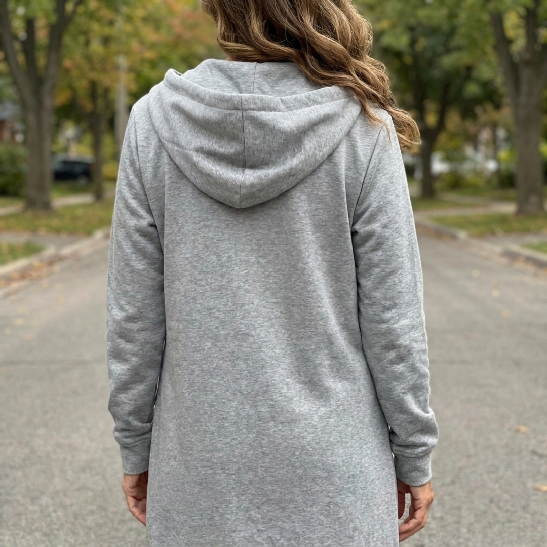 BEAUMONT NICE | GILET LONGUE EN ZIP DÉTENDUE POUR FEMMES