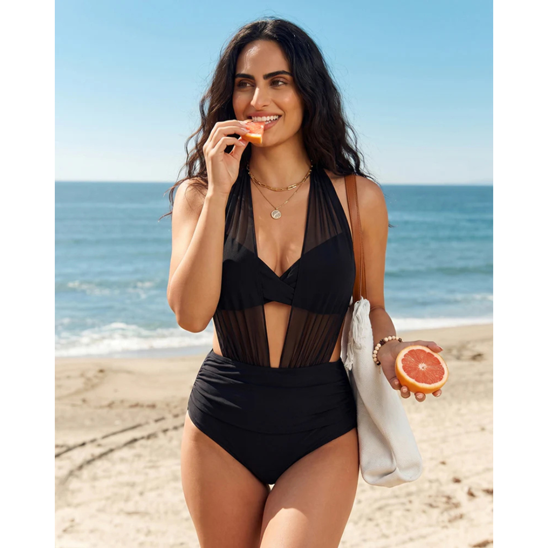 BEAUMONT NICE | ENSEMBLE DE BIKINI EN MESH POUR FEMMES
