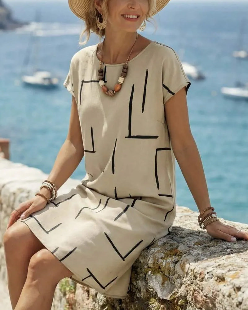 BEAUMONT NICE | ROBE DE VACANCES À COUPE DÉTENDU POUR FEMMES