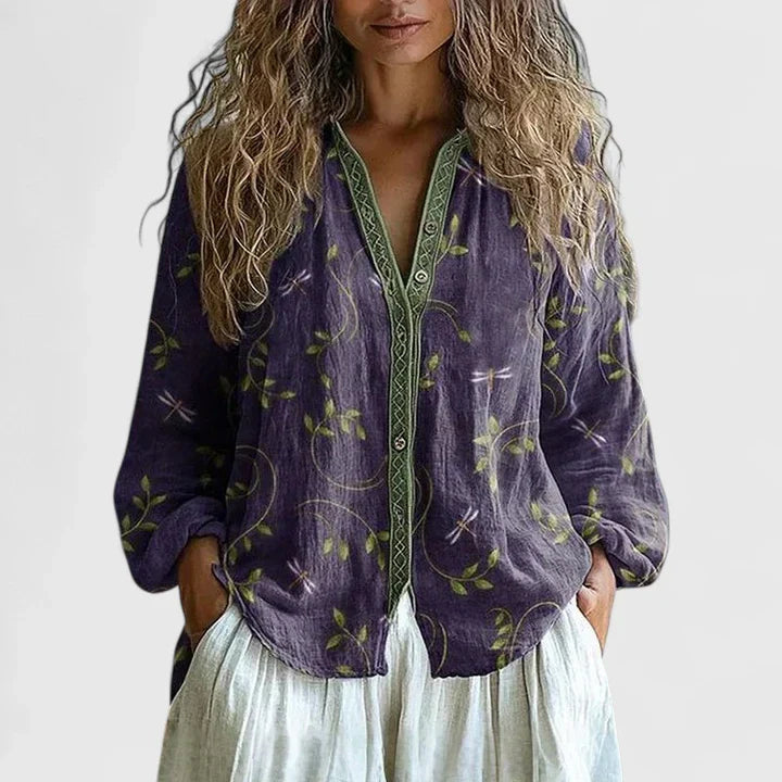 BEAUMONT NICE | BLOUSE IMPRIMÉE POUR FEMME