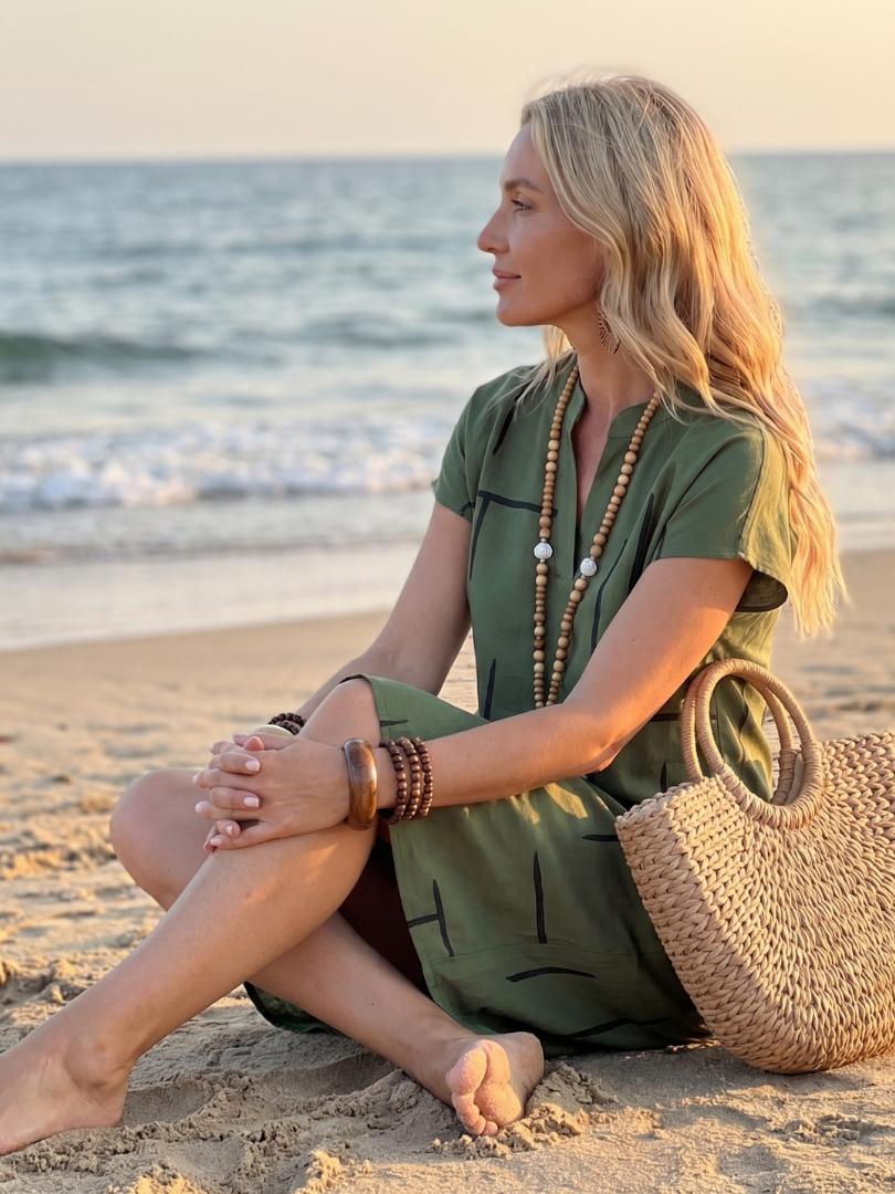 BEAUMONT NICE | ROBE DE JOUR IMPRIMÉE POUR FEMMES