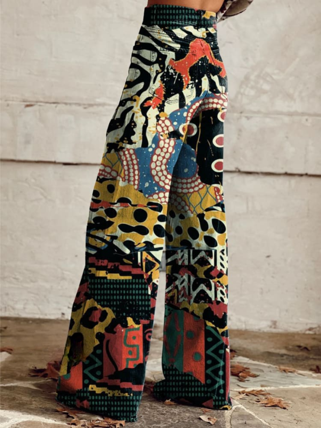 BEAUMONT NICE | PANTALON LARGE ARTISTIQUE POUR FEMMES