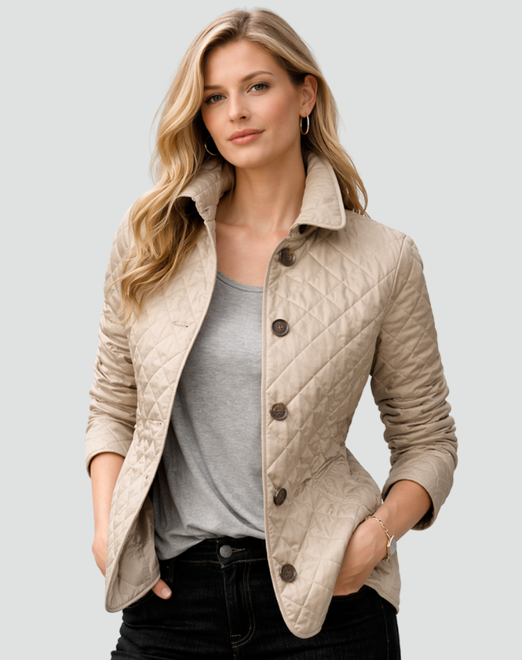 BEAUMONT NICE | VESTE MATELASSÉE BOUTONNÉE POUR FEMMES
