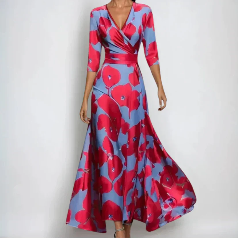 BEAUMONT NICE | ROBE PORTEFEUILLE ÉLÉGANTE POUR FEMME