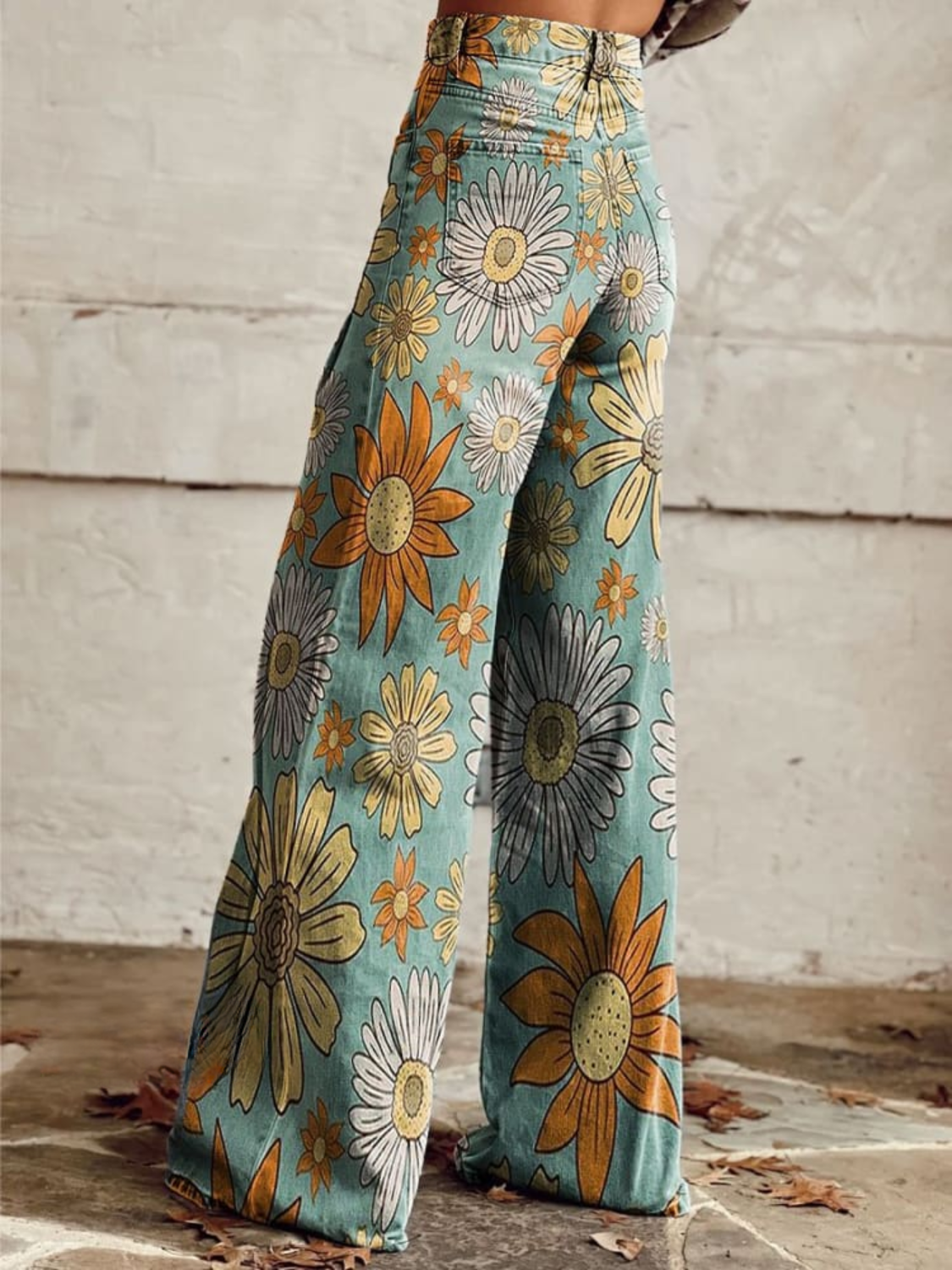 BEAUMONT NICE | PANTALON PALAZZO VINTAGE POUR FEMMES