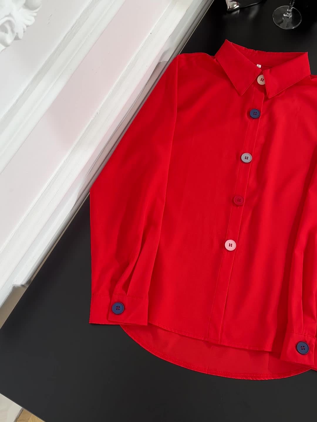 BEAUMONT NICE | CHIC BLOUSE À BOUTONS POUR FEMMES