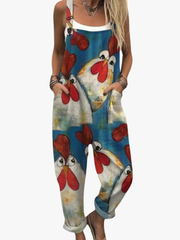 BEAUMONT NICE | SALOPETTE POULES ARTISTIQUES POUR FEMMES