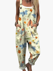 BEAUMONT NICE | SALOPETTE MOTIFS NATURELS POUR FEMMES