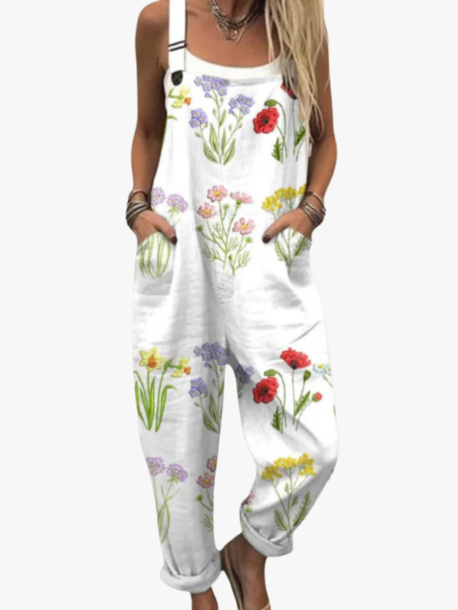 BEAUMONT NICE | SALOPETTE JARDIN FLEURI POUR FEMMES
