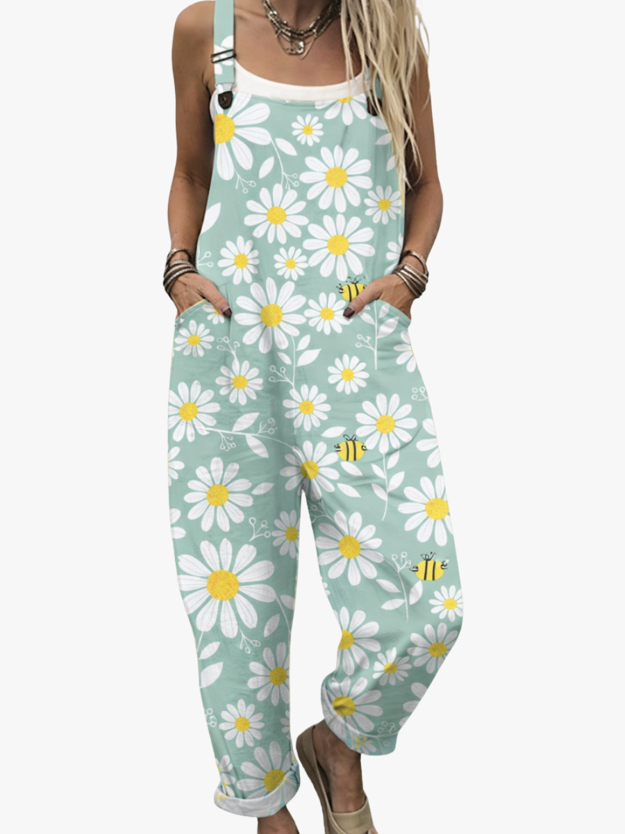 BEAUMONT NICE | SALOPETTE MARGUERITES DOUCES POUR FEMMES