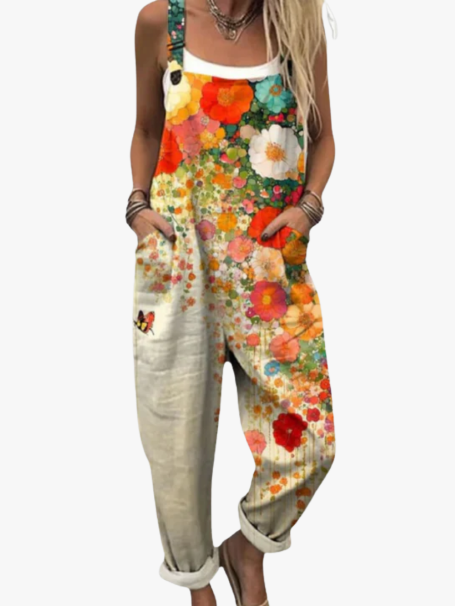 BEAUMONT NICE | SALOPETTE FLEURS VIVANTES POUR FEMMES