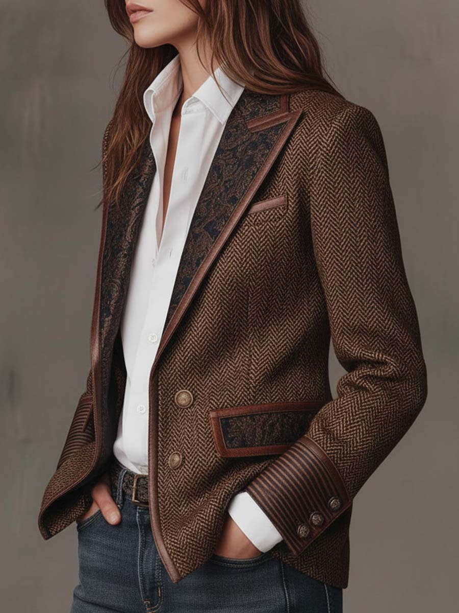 BEAUMONT NICE | BLAZER STRUCTURÉ ARTISTIQUE POUR FEMMES