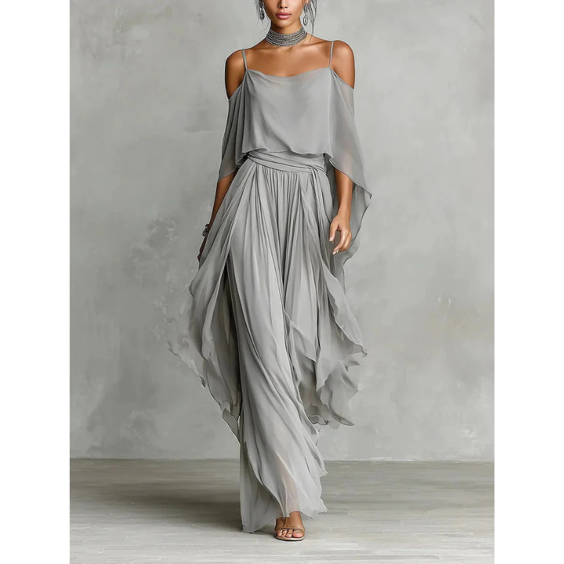BEAUMONT NICE | ENSEMBLE ÉLÉGANT EN CHIFFON POUR FEMMES