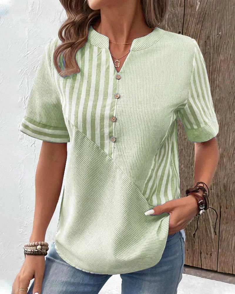 BEAUMONT NICE | BLOUSE RAYÉE ÉLÉGANTE FOR WOMEN
