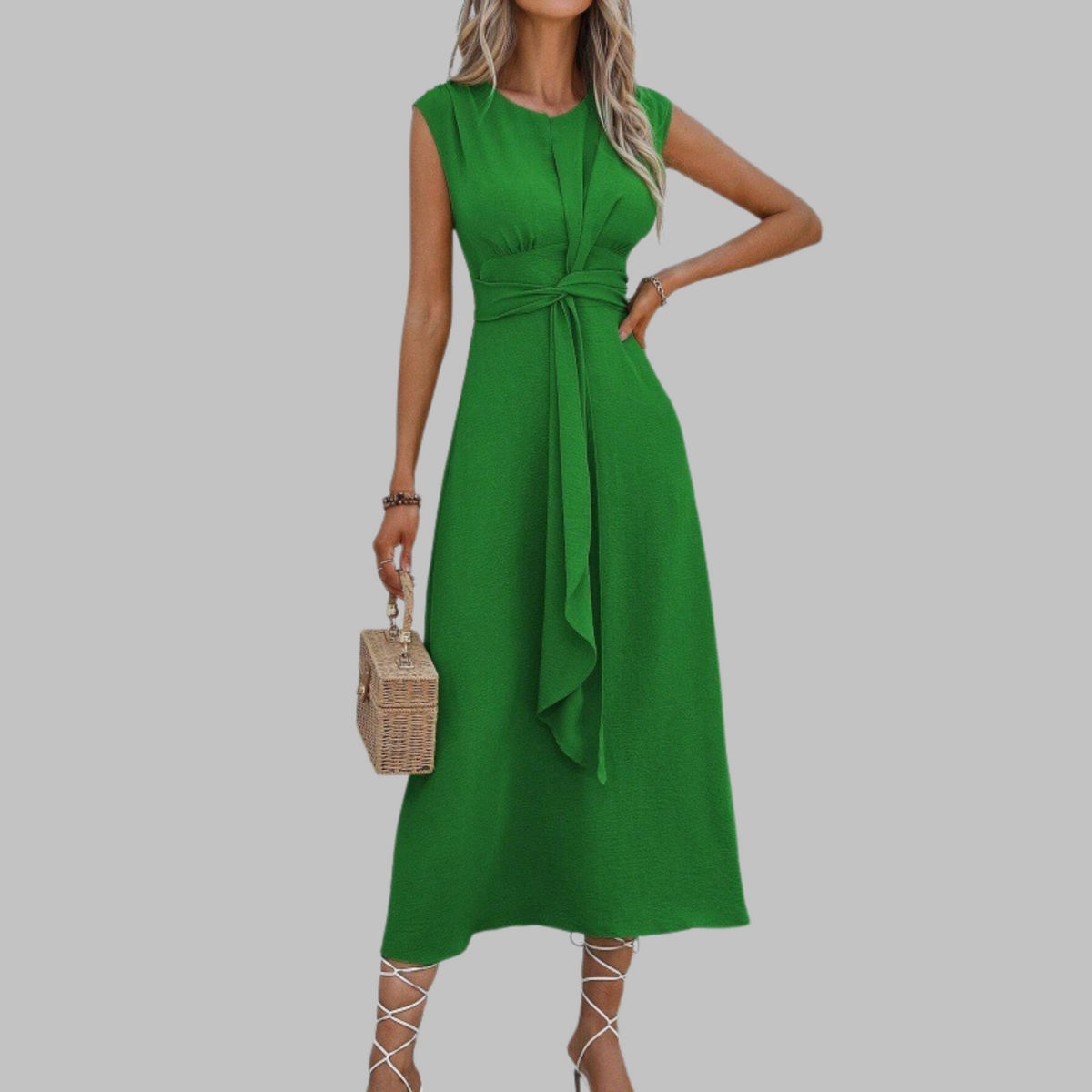 BEAUMONT NICE | ROBE MAXI SANS MANCHES POUR FEMMES