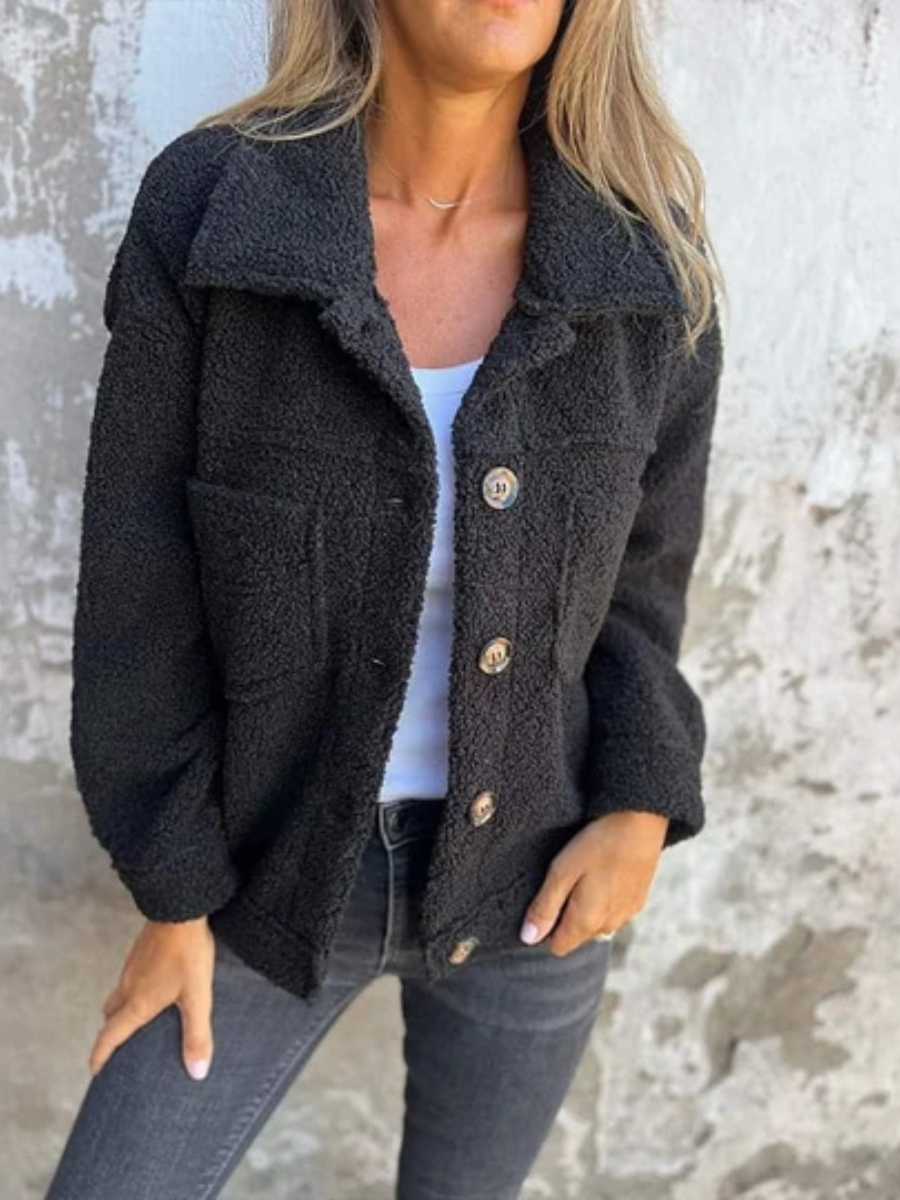 BEAUMONT NICE | MANTEAU À BOUTONS TEXTURÉ POUR FEMMES