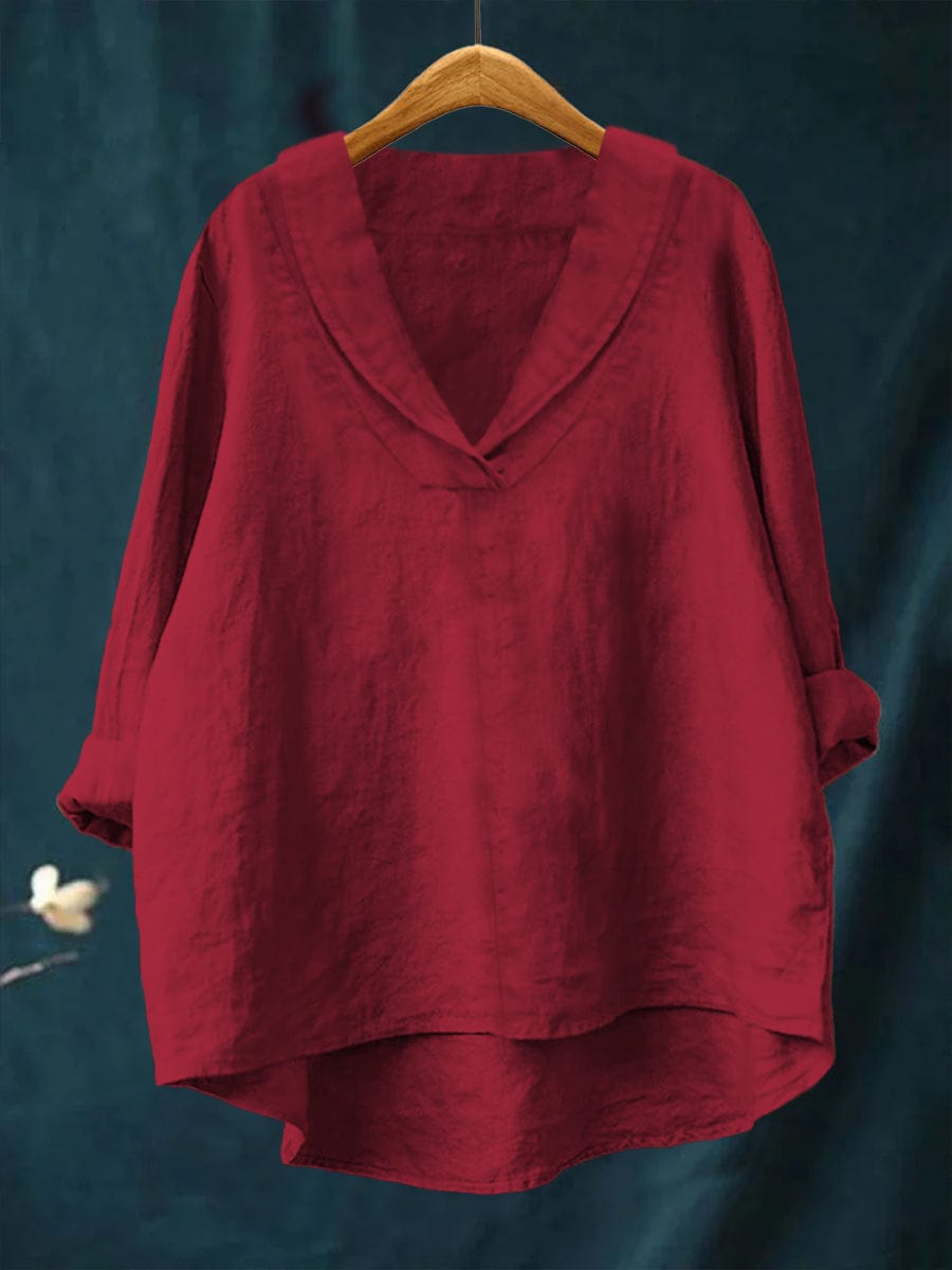 BEAUMONT NICE | BLOUSE COL V AMPLE POUR FEMMES