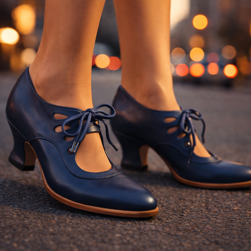 BEAUMONT NICE | ESCARPINS À LACETS ÉLÉGANTE POUR FEMMES