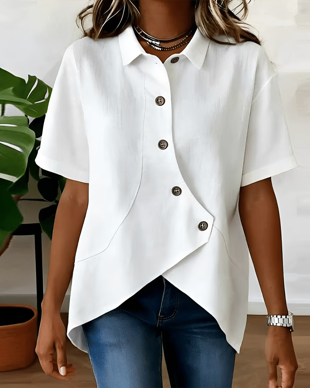 BEAUMONT NICE | CHEMISE EN MELANGE DE LIN POUR FEMMES