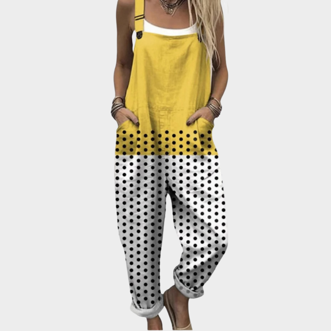 BEAUMONT NICE | SALOPETTE À POIS MODERNE POUR FEMMES