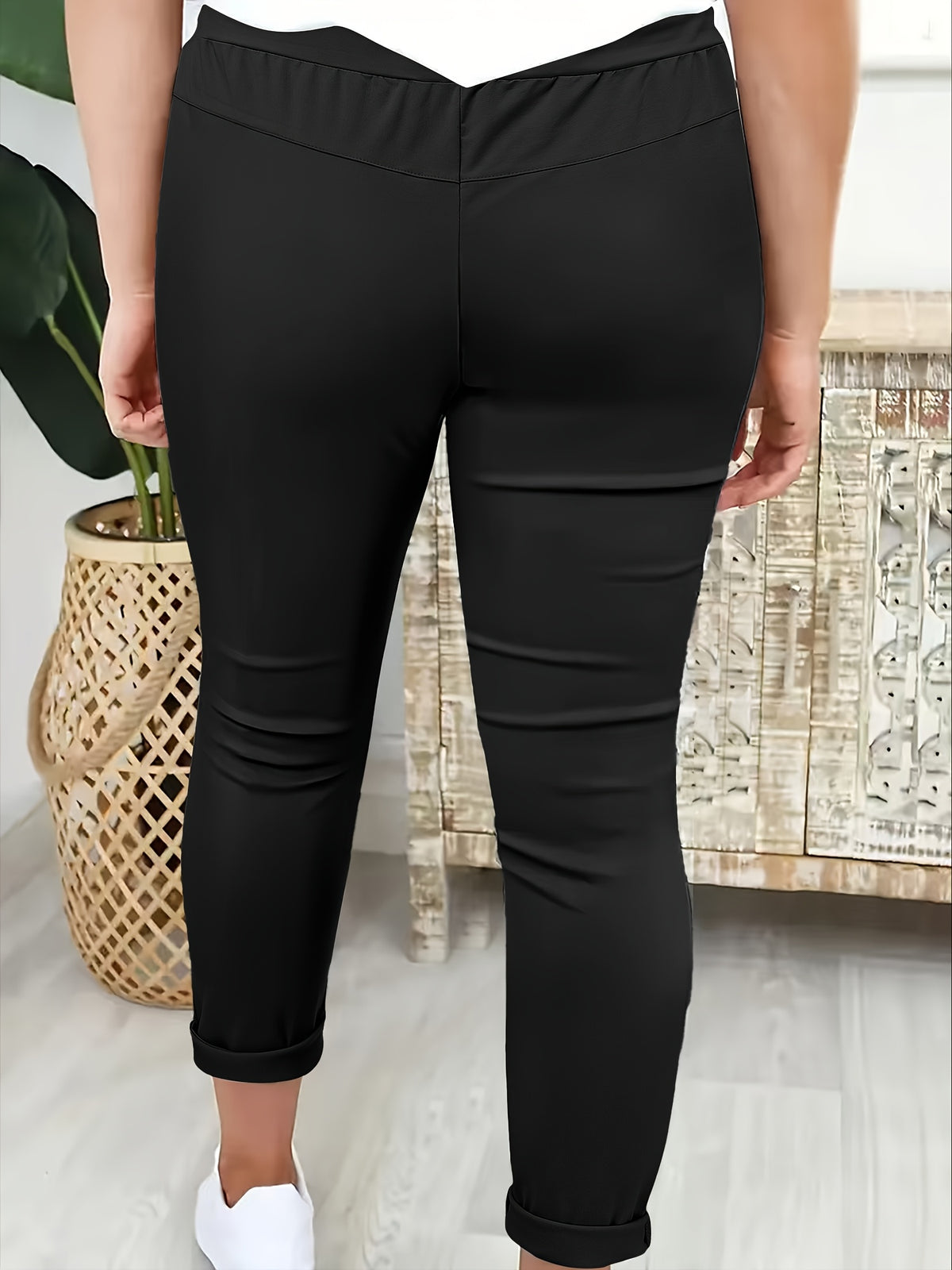 BEAUMONT NICE | PANTALON SLIM À CORDON POUR FEMMES