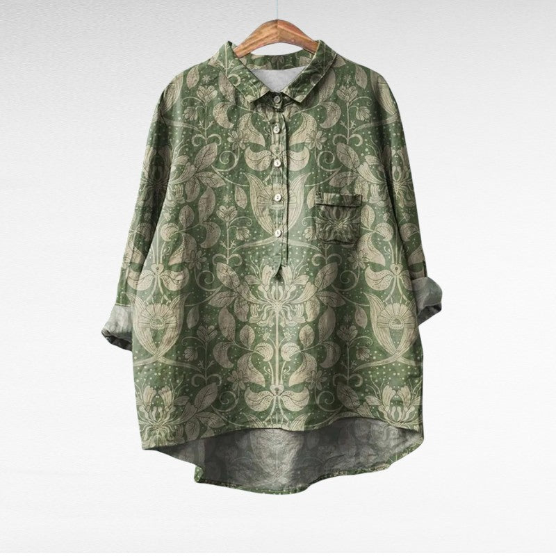 BEAUMONT NICE | BLOUSE FLEURS COLORÉES POUR FEMMES