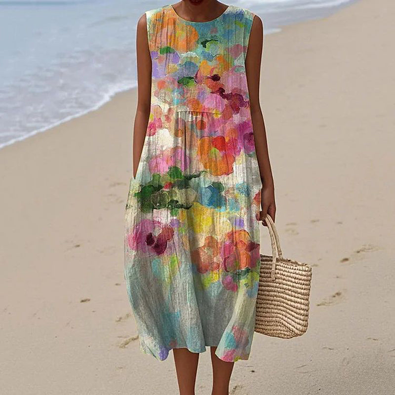 BEAUMONT NICE | ROBE ANCIENNE COLORÉE POUR FEMMES