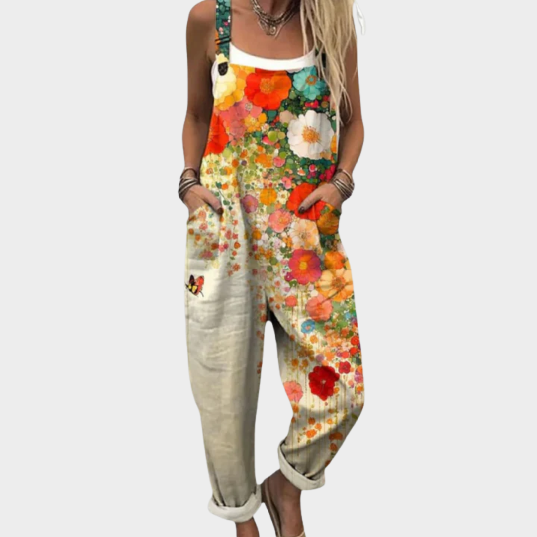 BEAUMONT NICE | SALOPETTE FLEURS VIVANTES POUR FEMMES