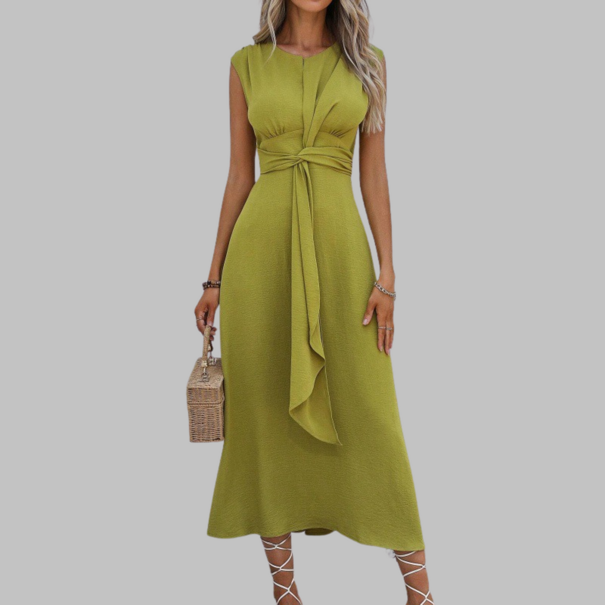BEAUMONT NICE | ROBE MAXI SANS MANCHES POUR FEMMES