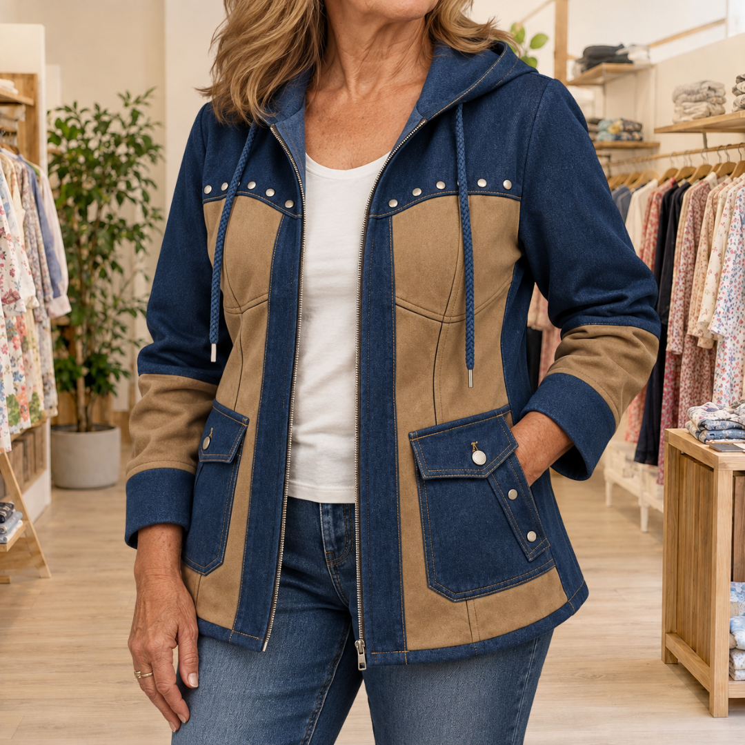 BEAUMONT NICE | VESTE ACCENTS DENIM POUR FEMMES