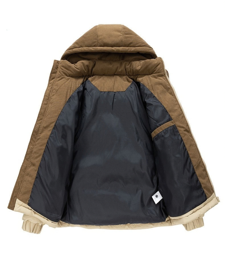 BEAUMONT NICE | VESTE PUFFER EN CORDUROY POUR FEMMES