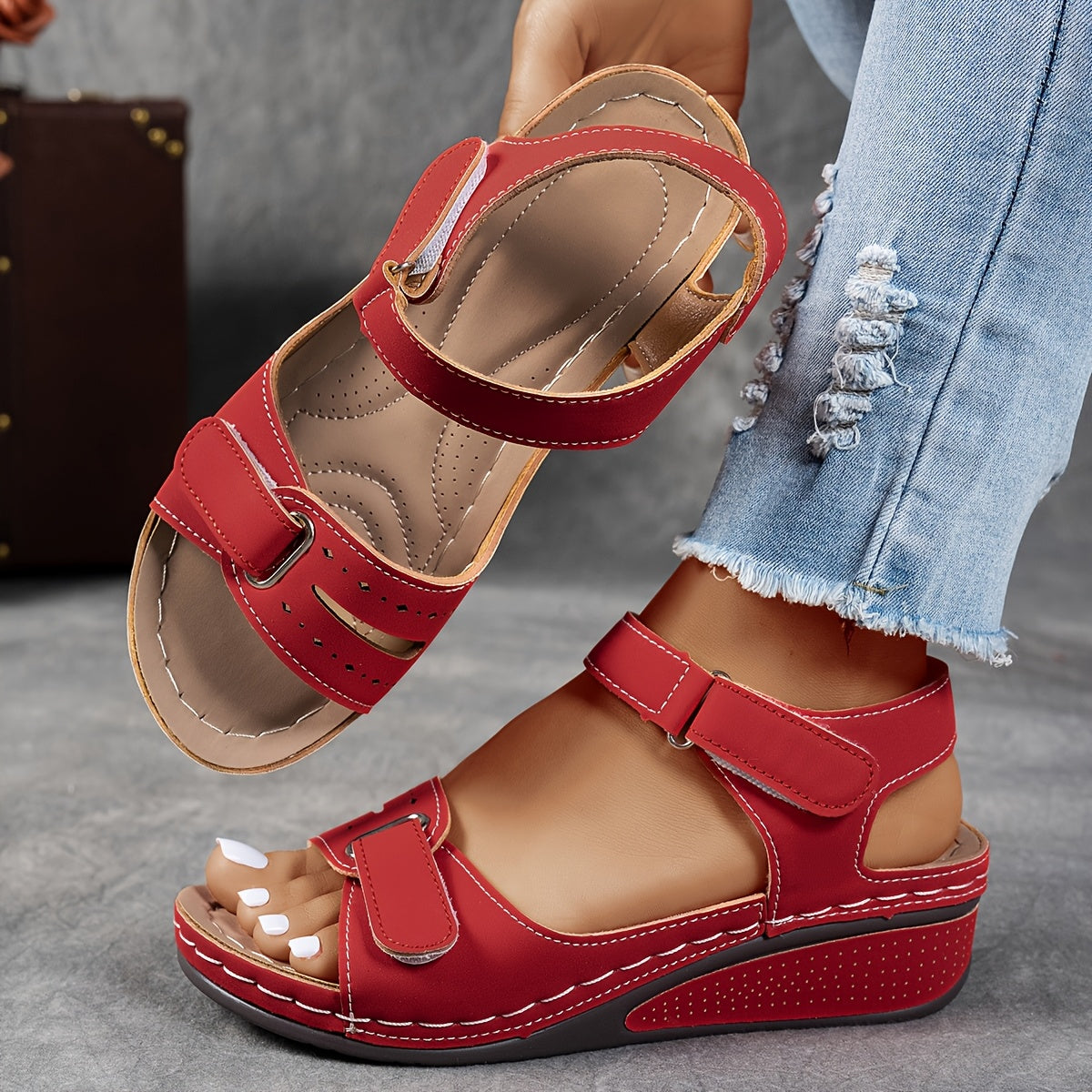 BEAUMONT NICE | SANDALES À SOUTIEN AJUSTABLE POUR FEMMES