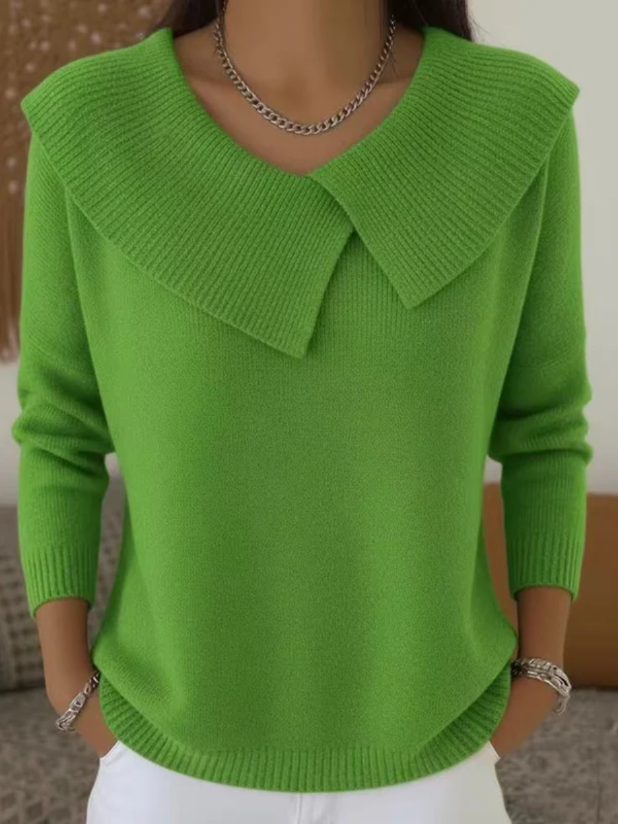 BEAUMONT NICE | PULL COL CLASSIQUE POUR FEMME