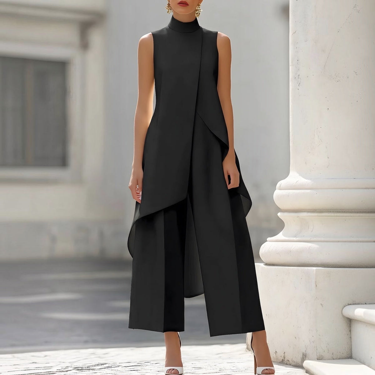 BEAUMONT NICE | ENSEMBLE LARGE ÉLÉGANT POUR FEMMES