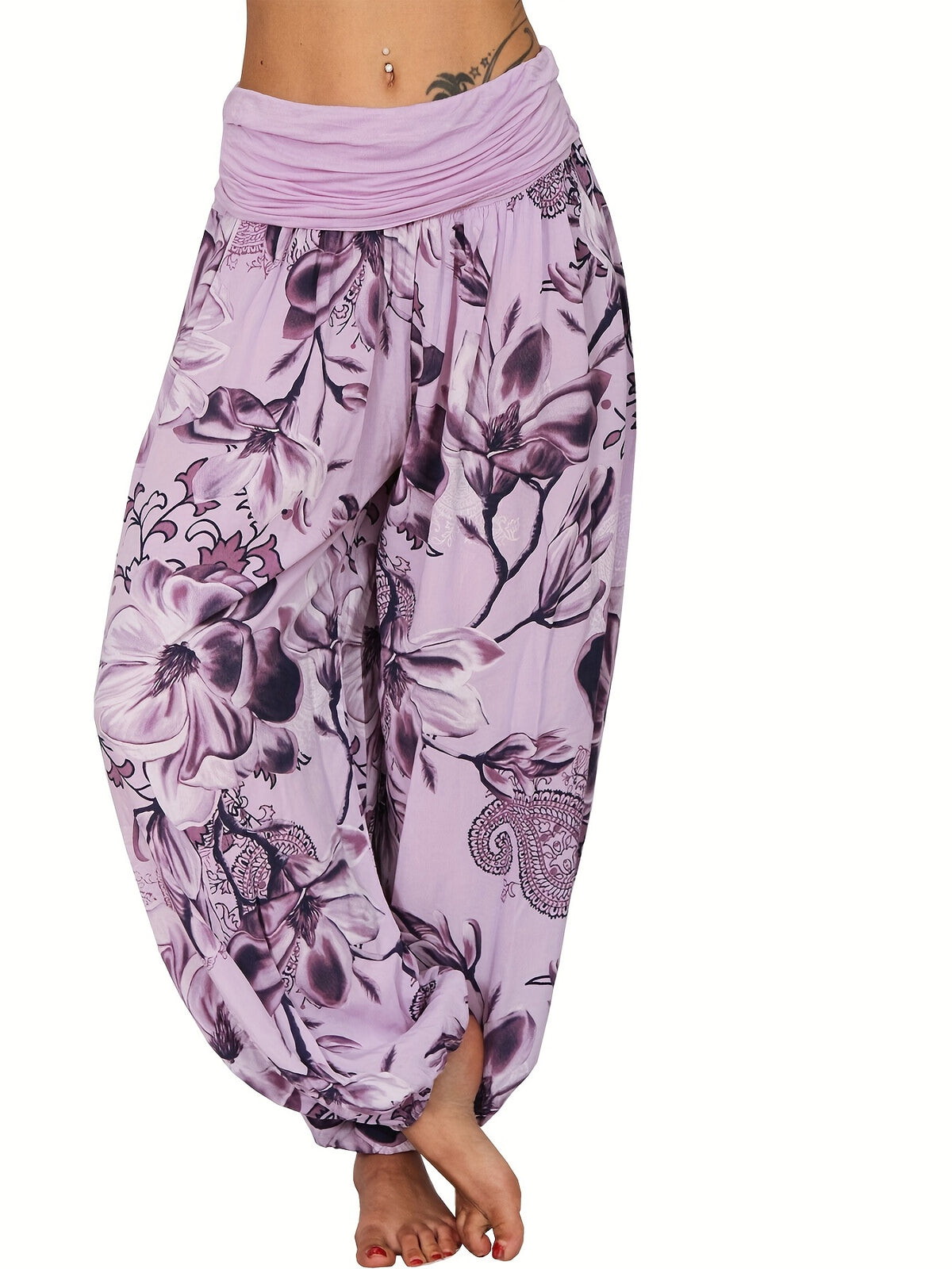 BEAUMONT NICE | PANTALONS FLORAUX POUR FEMMES
