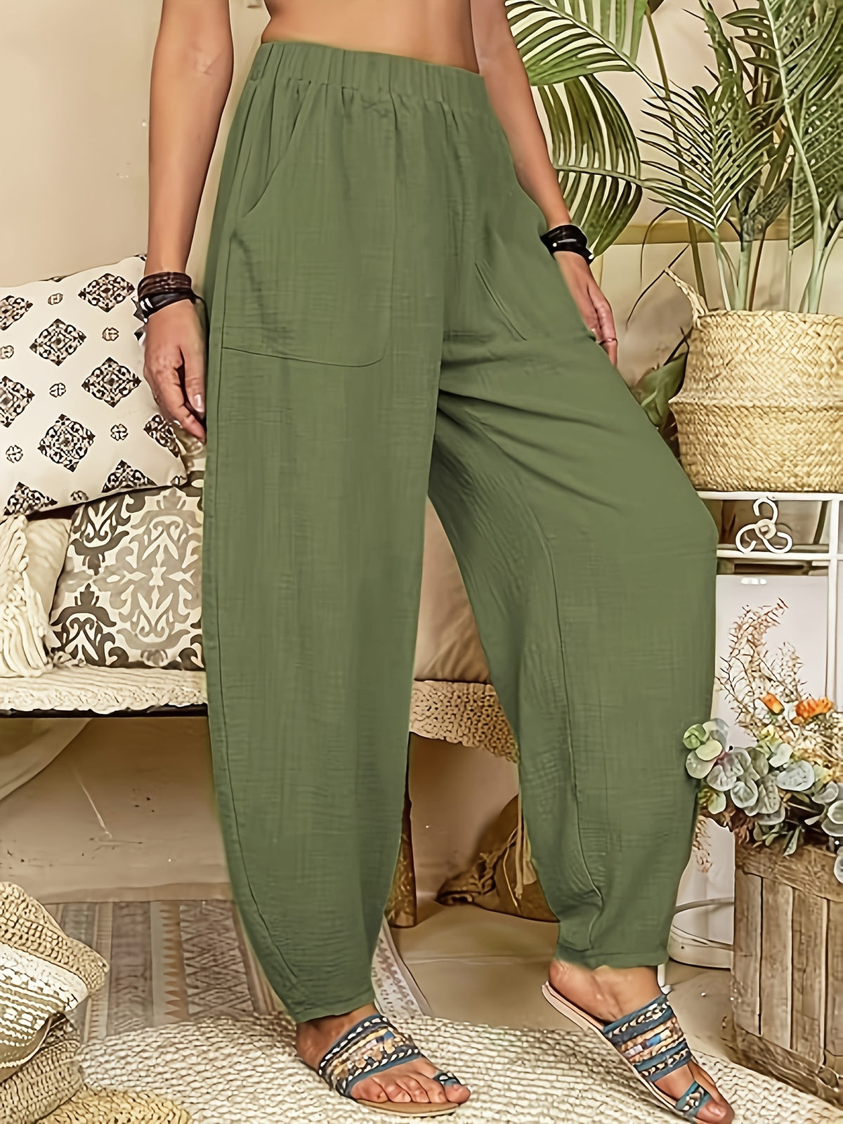 BEAUMONT NICE | PANTALONS DRAPÉS QUOTIDIENS POUR FEMMES