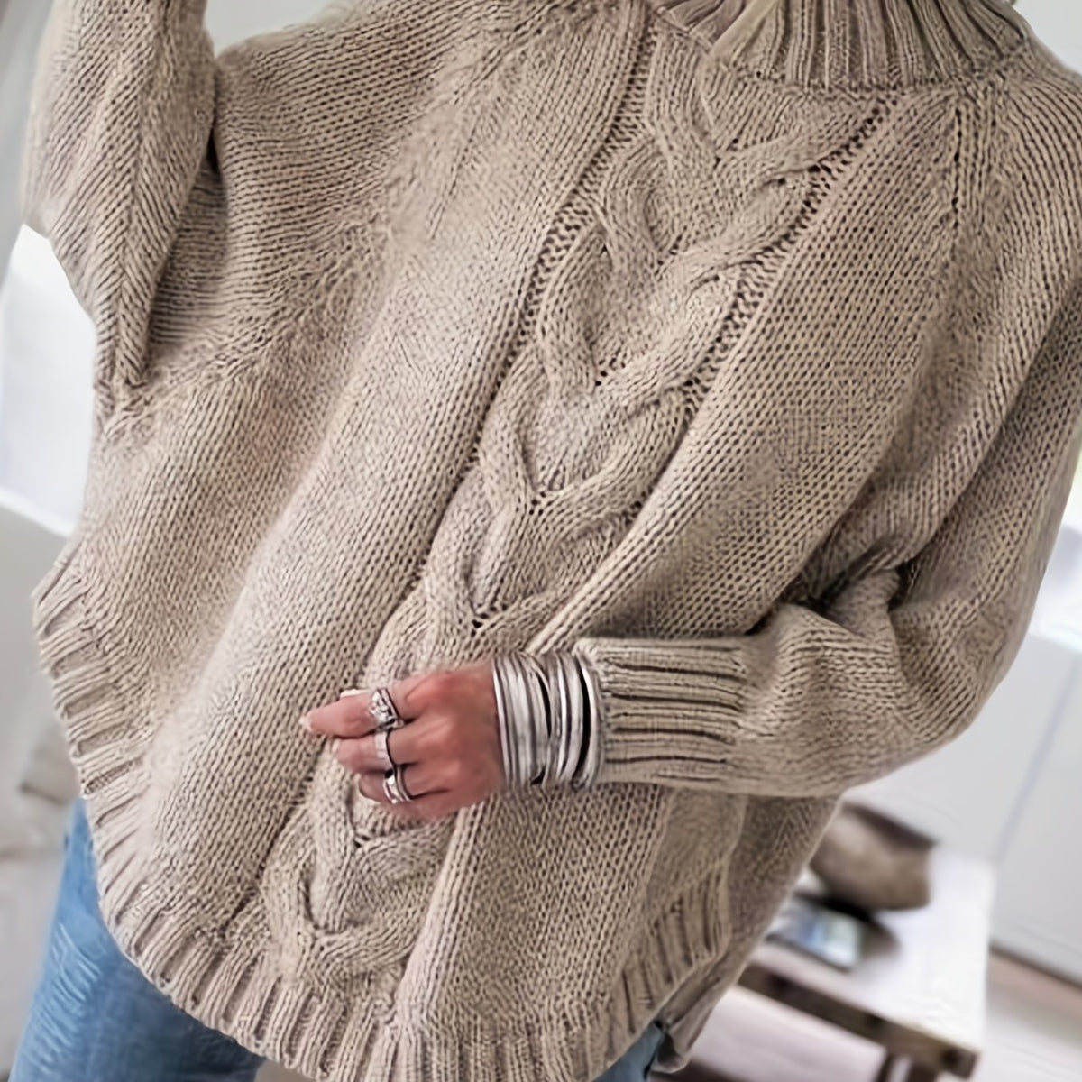 BEAUMONT NICE | PULL CÔTELÉ À OURLET ÉVASÉ POUR FEMMES