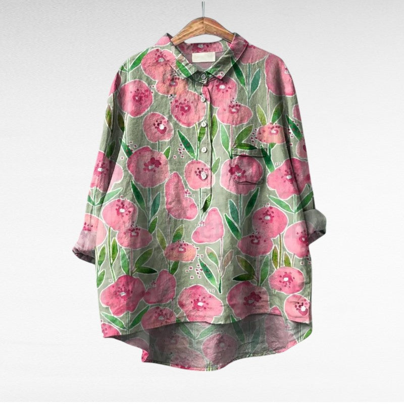 BEAUMONT NICE | BLOUSE JARDIN COLORÉ POUR FEMMES